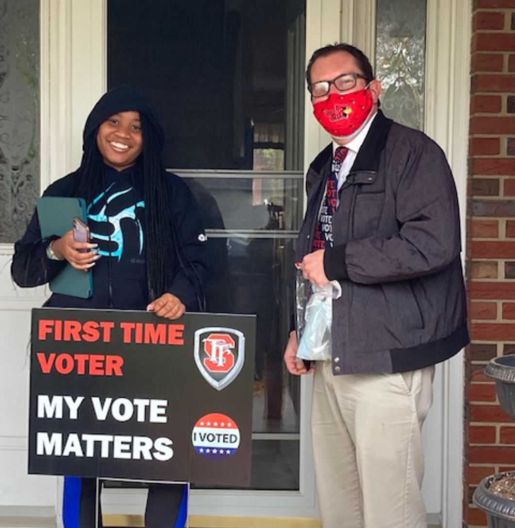 TFS voter sign